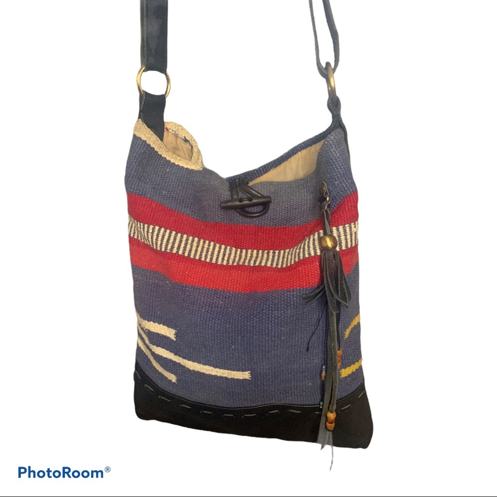 Anthropologie Raj Western Crossbody Purse Bobo Tap
